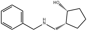 CIS-2-BENZYLAMINOMETHYL-1-CYCLOPENTANOL HYDROCHLORIDE Struktur