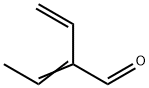 2-vinyl-2-butenal Structure