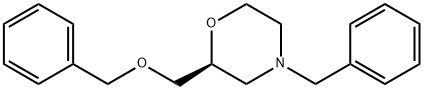 (S)-4-benzyl-2-((benzyloxy)Methyl)Morpholine Struktur