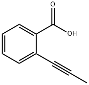 Benzoic acid, 2-(1-propynyl)- (9CI) Struktur