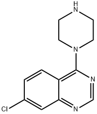 7-CHLORO-4-PIPERAZIN-1-YL-QUINAZOLINE Struktur