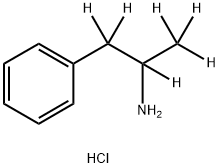 PHENYL-2-AMINOPROPANE-1,1,2,3,3,3-D6 HCL Struktur