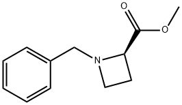 (R)-1-Benzyl-azetidine-2-carboxylic acid methyl ester Struktur