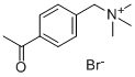 (4-ACETYLPHENYL)-N,N,N-TRIMETHYLMETHANAMINIUM BROMIDE Struktur