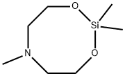 2,2,6-trimethyl-1,3,6,2-dioxazasilocane Struktur