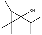 Cyclopropanethiol, 2,2,3-trimethyl-1-(1-methylethyl)- (9CI) Struktur