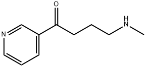 4-methylamino-1-pyridin-3-yl-butan-1-one Struktur