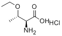 (2S,3S)-2-AMINO-3-ETHOXYBUTANOIC ACID HYDROCHLORIDE, 80% E.E., 99+% Struktur