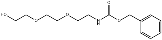 (2-[2-(2-HYDROXY-ETHOXY)-ETHOXY]-ETHYL)-CARBAMIC ACID BENZYL ESTER Struktur