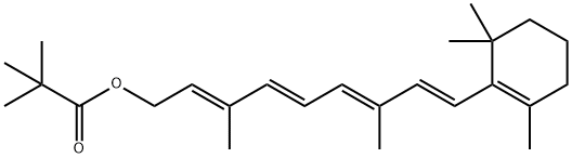 retinyl pivalate Struktur