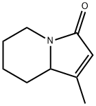 3(5H)-Indolizinone, 6,7,8,8a-tetrahydro-1-methyl- (9CI) Struktur