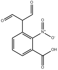 2-(3-HYDROXYCARBONYL-2-NITROPHENYL)MALONDIALDEHYDE, 95 Struktur