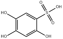 Benzenesulfonic acid, 2,4,5-trihydroxy- (9CI) Struktur