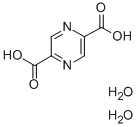 2,5-PYRAZINEDICARBOXYLIC ACID DIHYDRATE Structure