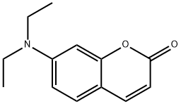 7-DIETHYLAMINOCOUMARIN Structure