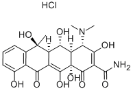 Oxytetracycline hydrochloride Struktur