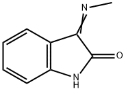 3-methylaminoindol-2-one Struktur