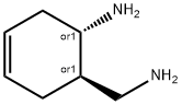 3-Cyclohexene-1-methanamine,6-amino-,trans-(9CI) Struktur