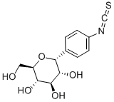 ALPHA-D-GLUCOPYRANOSYLPHENYL ISOTHIOCYANATE Struktur