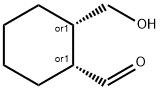 Cyclohexanecarboxaldehyde, 2-(hydroxymethyl)-, cis- (9CI) Struktur