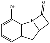 Azeto[1,2-a]indol-2(1H)-one, 8,8a-dihydro-4-hydroxy- (9CI) Struktur