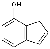 7-HYDROXYINDENE Struktur