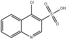 4-Chloro-3-QuinolinesulfonicAcid Struktur