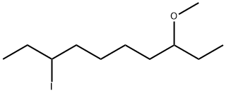 (1-Ethyl-6-iodooctyl)methyl ether Struktur