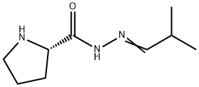 2-Methylpropanal propyl hydrazone Struktur