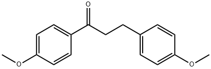 4'-METHOXY-3-(4-METHOXYPHENYL)PROPIOPHENONE Struktur