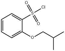 2-ISOBUTOXY-BENZENESULFONYL CHLORIDE Struktur