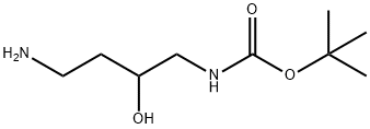 Carbamic acid, (4-amino-2-hydroxybutyl)-, 1,1-dimethylethyl ester (9CI) Struktur