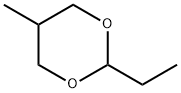 2-Ethyl-5-methyl-1,3-dioxane Struktur