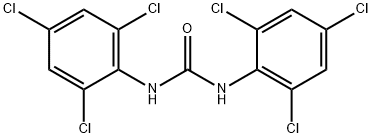 N,N'-BIS(2,4,6-TRICHLOROPHENYL)UREA Struktur