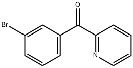 2-(3-BROMOBENZOYL)PYRIDINE Struktur