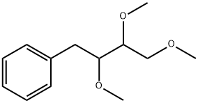 1,2,3-Trimethoxy-4-phenylbutane Struktur