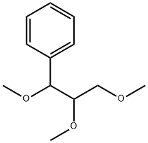 1,2,3-Trimethoxy-1-phenylpropane Struktur