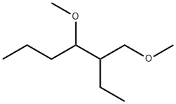 4-Methoxy-3-(methoxymethyl)heptane Struktur