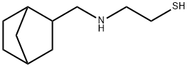 Ethanethiol, 2-[(bicyclo[2.2.1]hept-2-ylmethyl)amino]- (9CI) Struktur