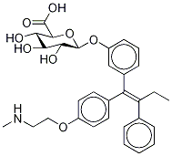 3-[(1E)-1-[4-[2-(MethylaMino)ethoxy]phenyl]-2-phenyl-1-but Struktur