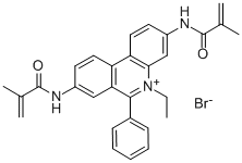 ETHIDIUM BROMIDE-N N'-BISMETHACRYLAMIDE Struktur