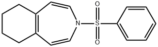 6,7,8,9-Tetrahydro-3-(phenylsulfonyl)-3H-3-benzazepine Struktur