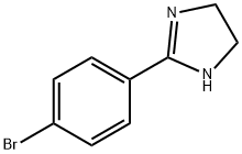 2-(4-BROMOPHENYL)-4,5-DIHYDRO-1H-IMIDAZOLE Struktur