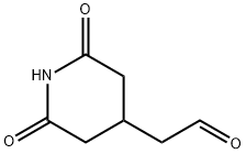 3-(FORMYLMETHYL)GLUTARIMIDE Struktur