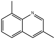 3,8-Dimethylquinoline Struktur