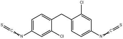 4,4'-METHYLENEBIS(2-CHLOROPHENYL)DIISOTHIOCYANATE Struktur