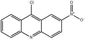 9-chloro-2-nitroacridine Struktur