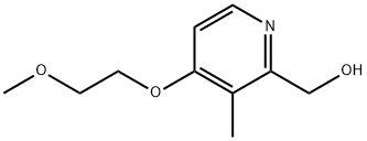 2-HYDROXYMETHYL-4-METHOXYETHOXY-3-METHYLPYRIDINE Struktur