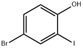 4-BROMO-2-IODOPHENOL Struktur