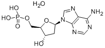 2'-DEOXYADENOSINE-5'-MONOPHOSPHORIC ACI& Struktur